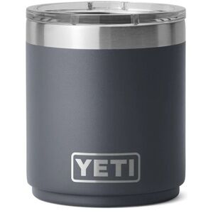 Yeti 10 oz stackable lowball tumbler color dark grey